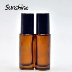 Garrafas de vidro âmbar rolo 5ml