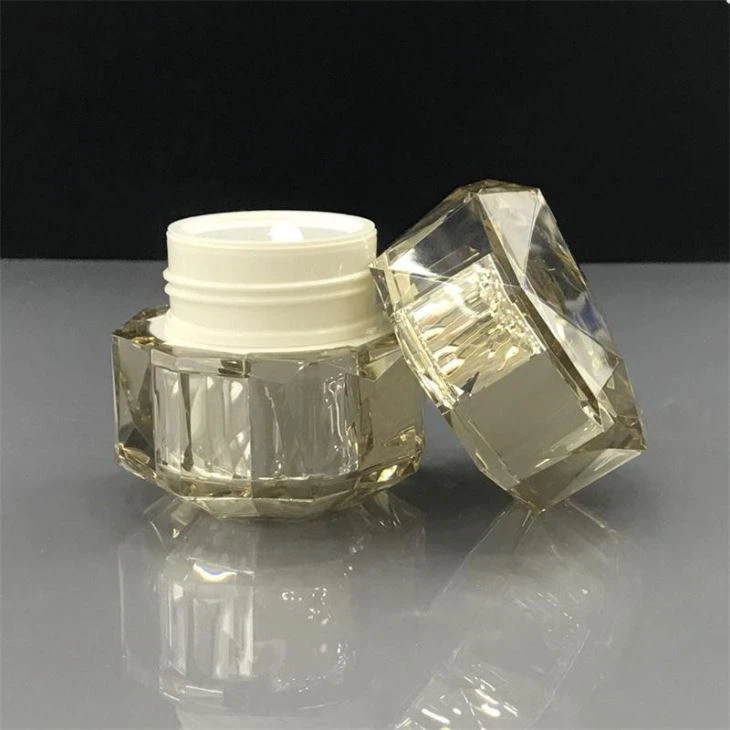 Diamond Shape Plastic Cosmetic Bottle